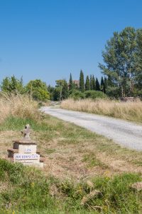 crois entrée les bourdoncles chemin d'accès