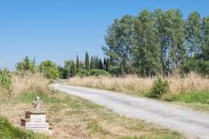 crois entrée les bourdoncles chemin d'accès